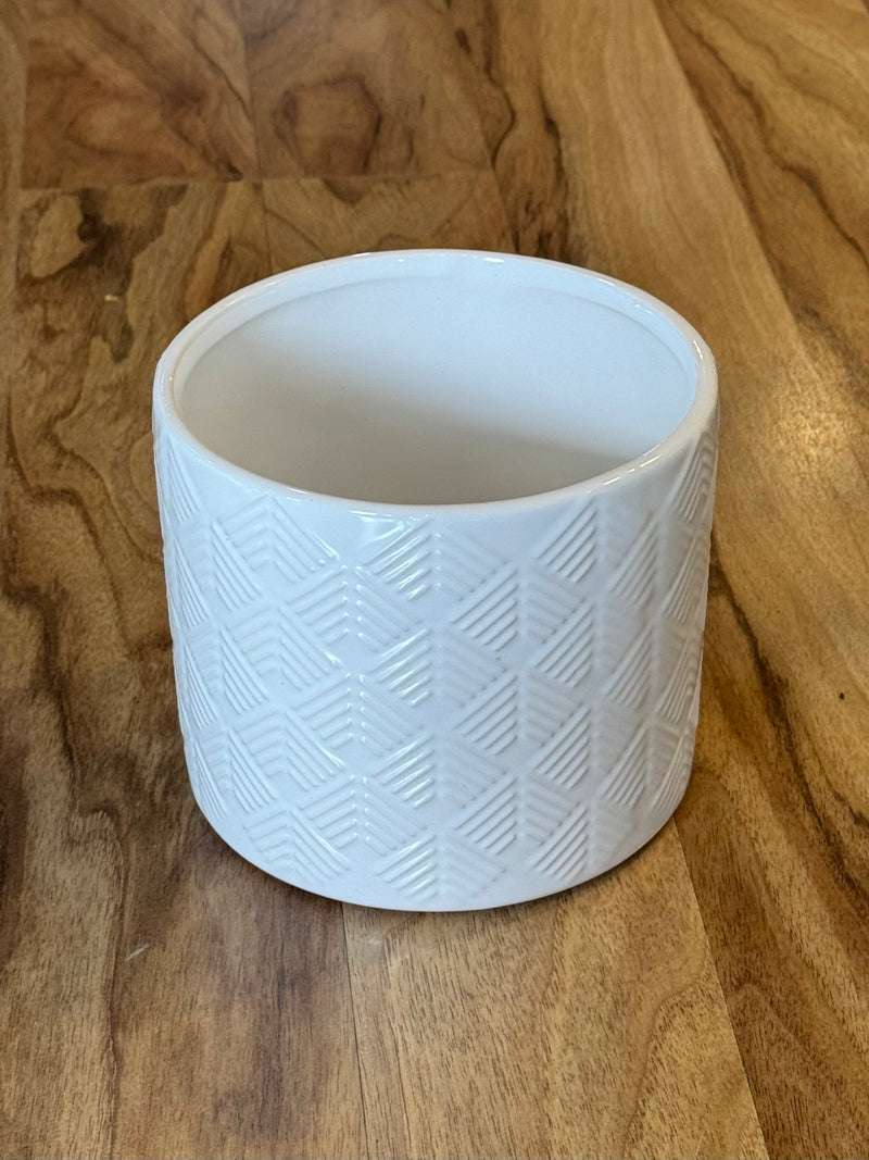 White Arrow - Cover Pot