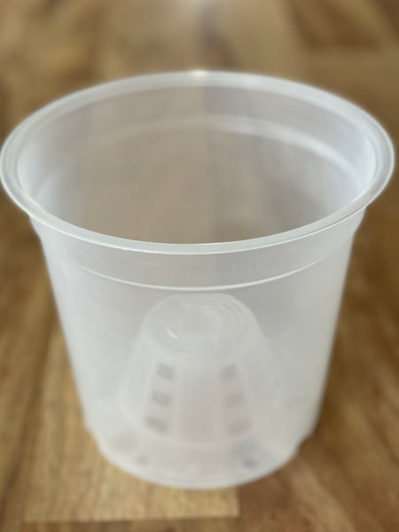 Clear Plastic Pot
